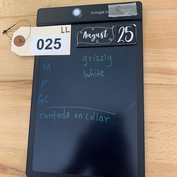 Nike Golf Shirt Mens L Large Grizzly Grey Tour Performance Dri Fit Striped Polo - Picture 10 of 11